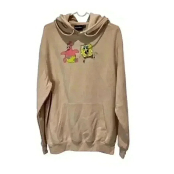 NEW Nickelodeon Sponge Bob Square Pants Hoodie Adult Size Medium NWT - Picture 2 of 9